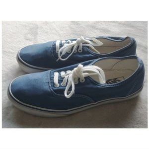 Vans Men's size 10 core classics blue sneakers shoes heritage low top